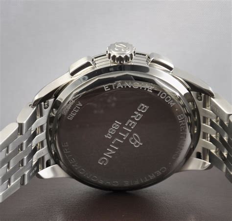 breitling counterfeit caseback